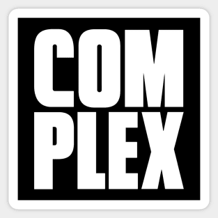 Complex Sticker